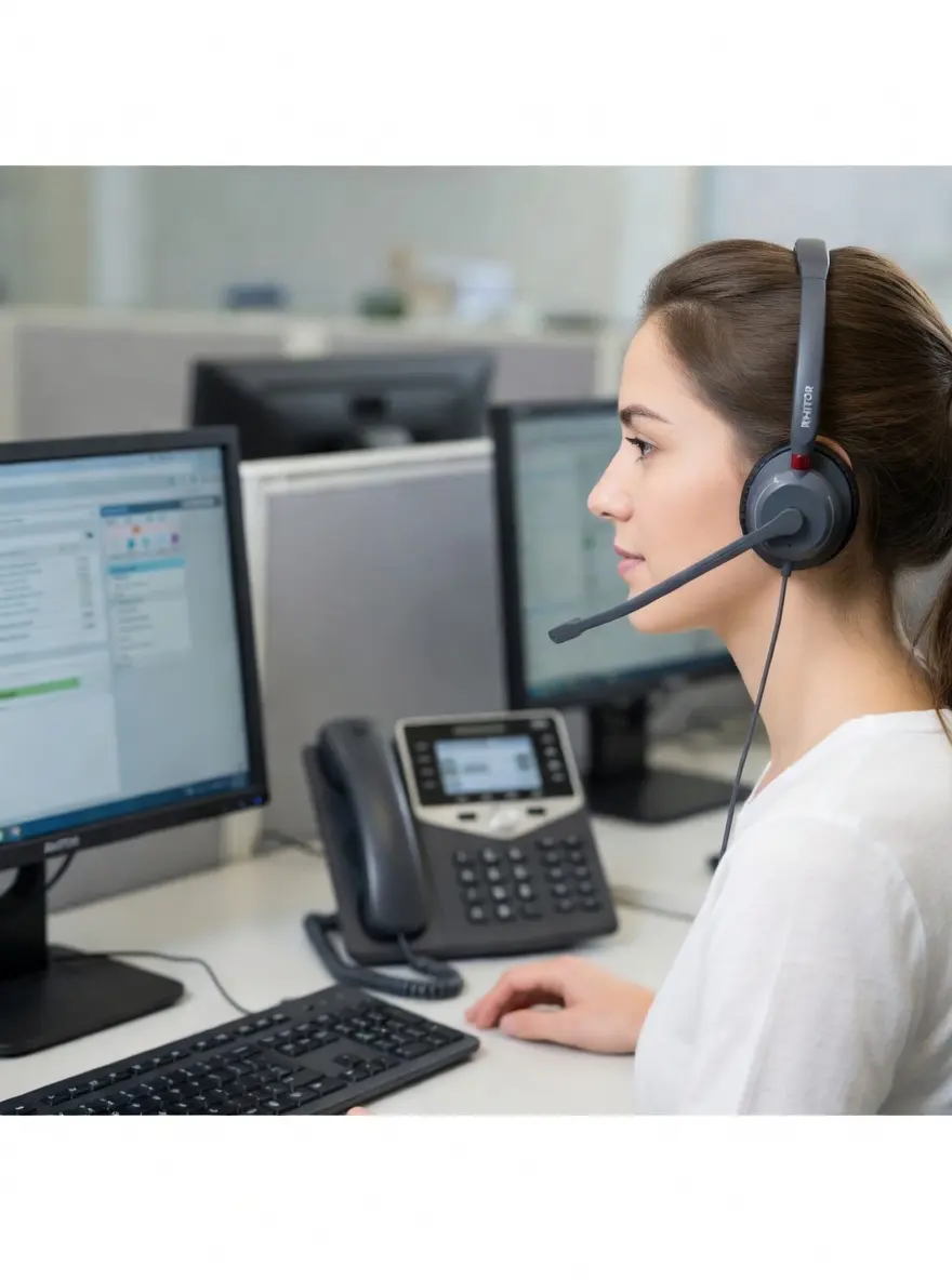 Гарнитура в рабочем сценарии CONTACT 510
